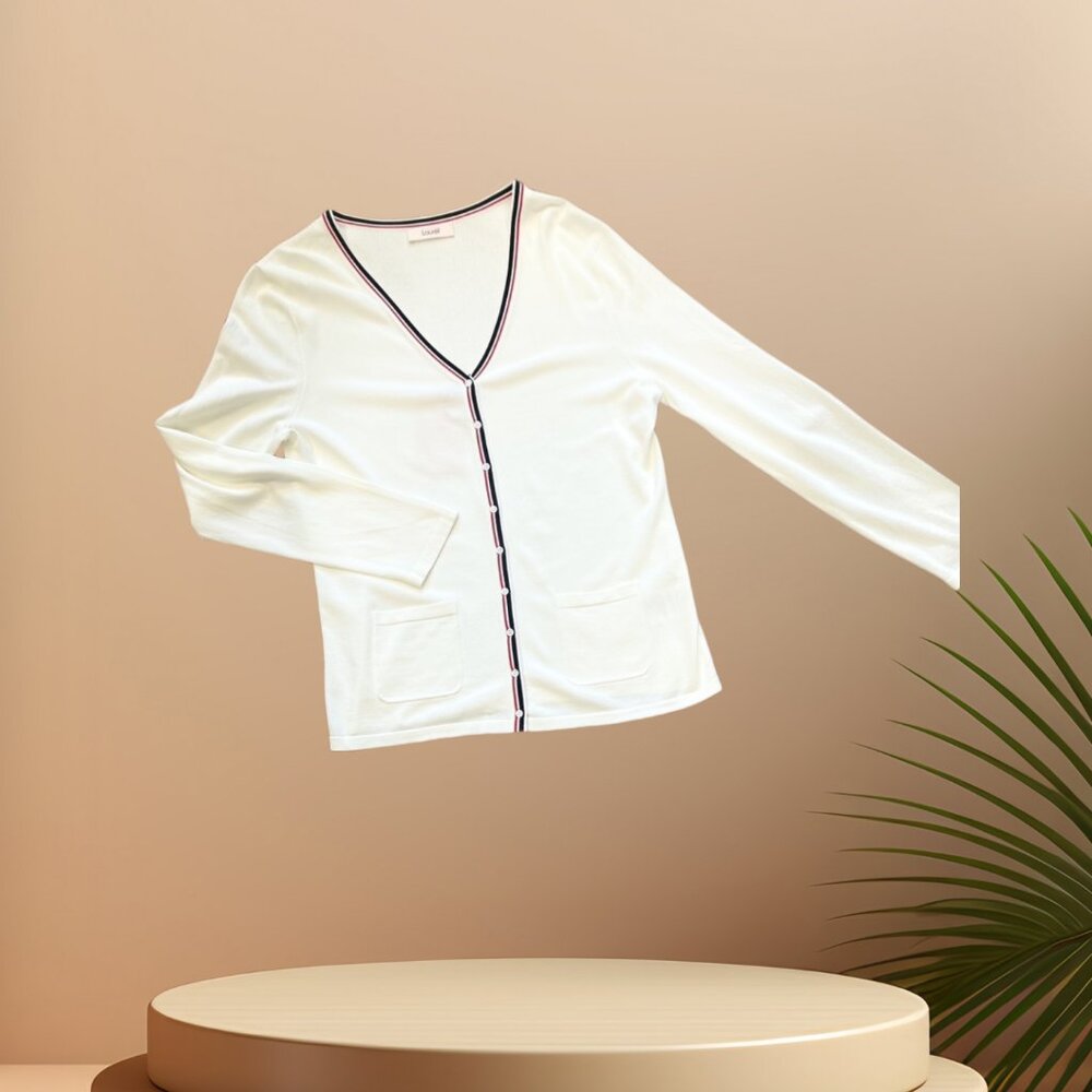 Laurel White Cardigan
